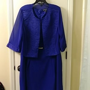 Dana Kay Dress 18W Royal Blue